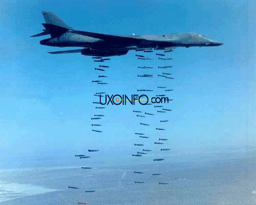 B1B Bombing